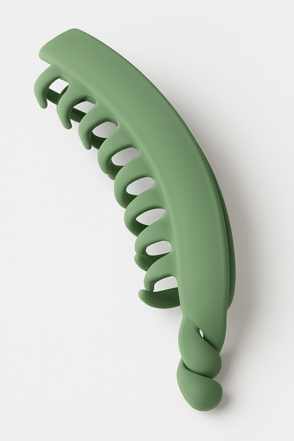 Matte Banana Hair Clip